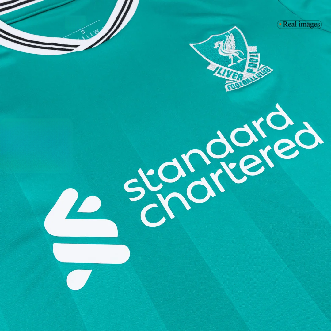 M.SALAH #11 Liverpool Third Away Soccer Jersey 2025/26