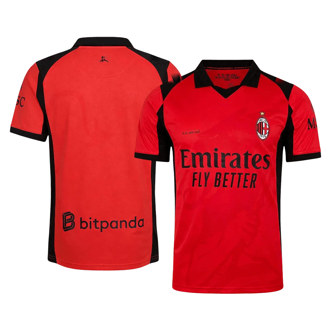 AC Milan x Slam Jam Jersey 2025/26 Red