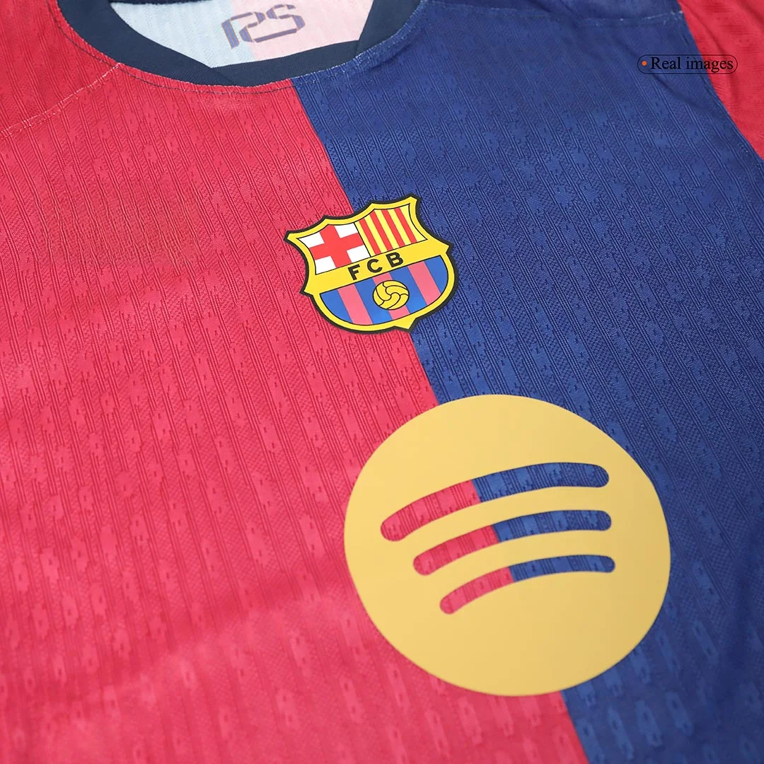 COLDPLAY #10 Barcelona Home Player Version Jersey