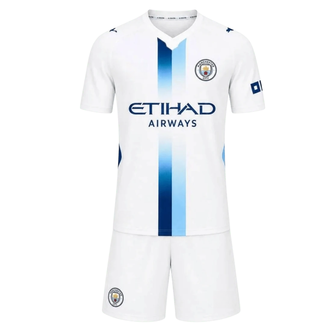 Manchester City Third Away Kids Soccer Jerseys Kit 2026/27