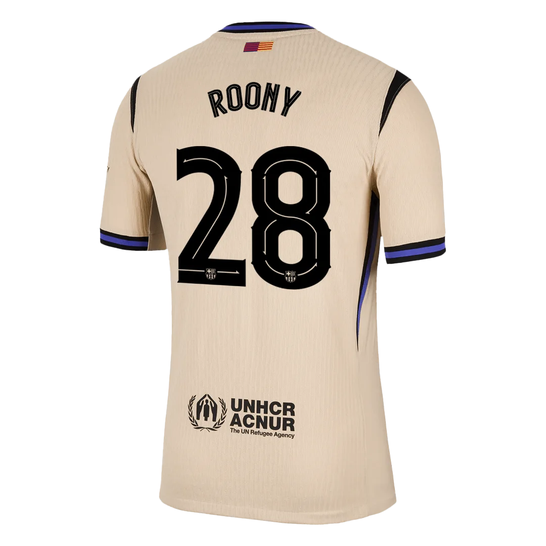ROONY #28 Barcelona Away Player Version Jersey 2025/26 – UCL