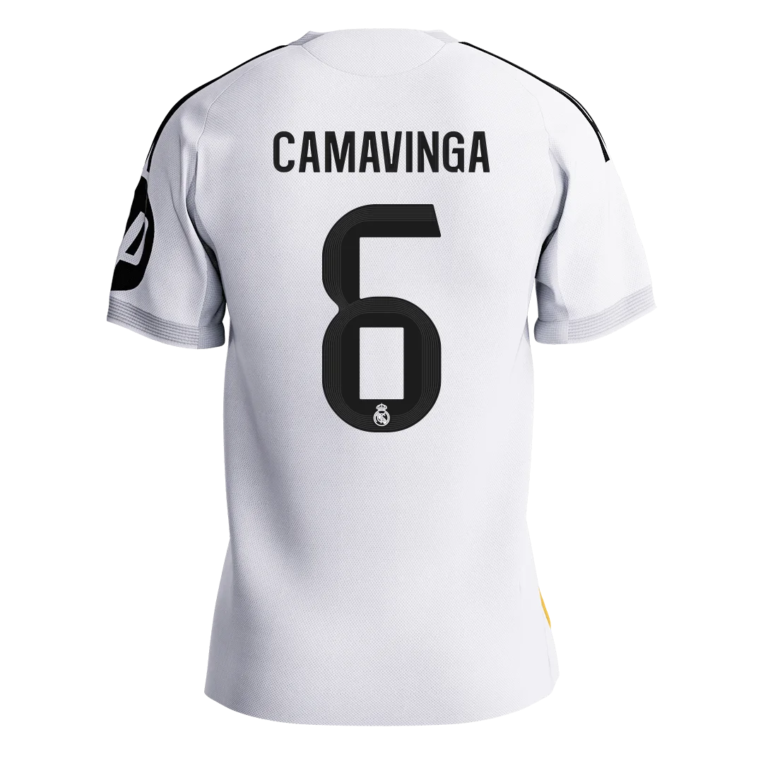 CAMAVINGA #6 Real Madrid Home Player Version Jersey 2025/26