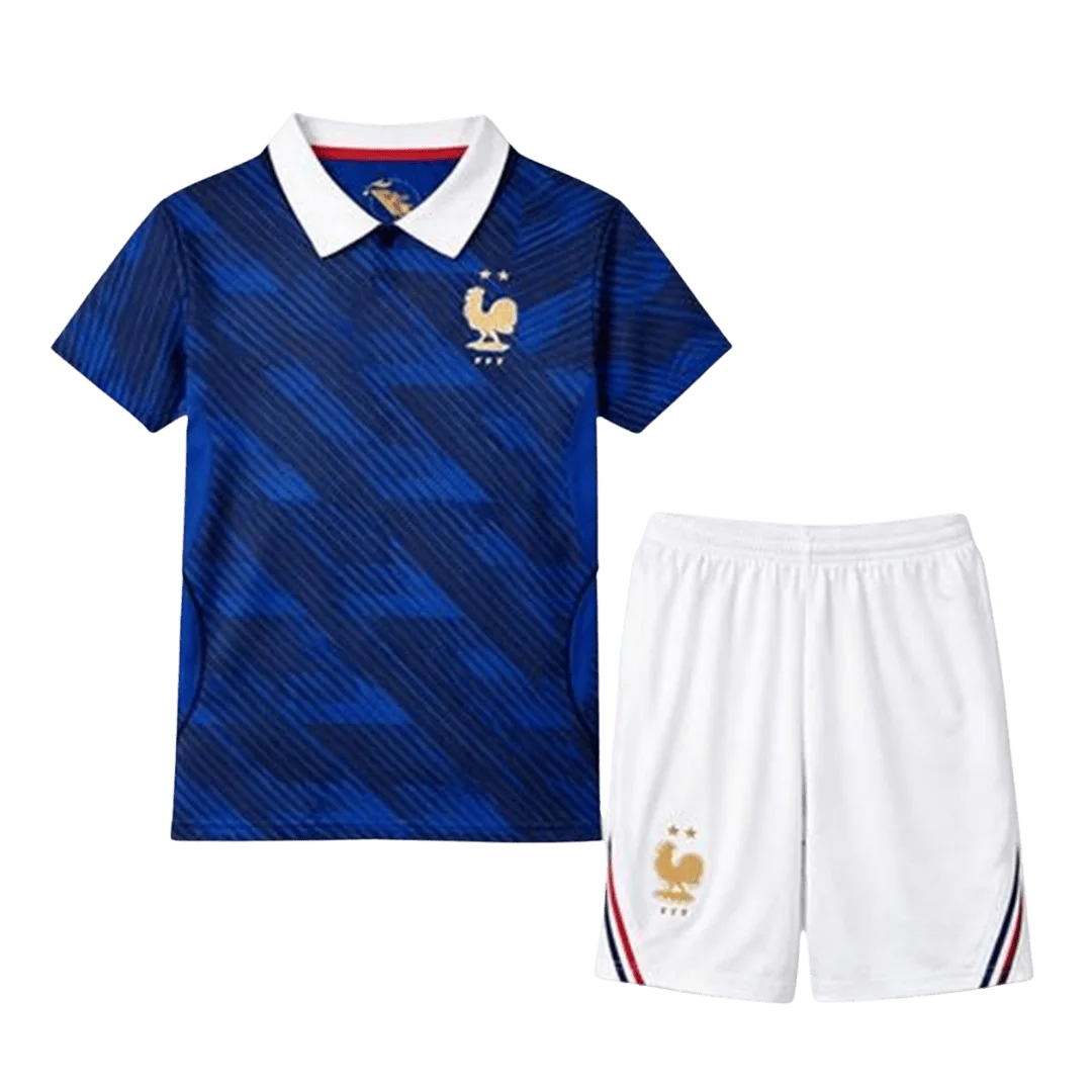 France Home Kids Soccer Jerseys Kit World Cup 2026