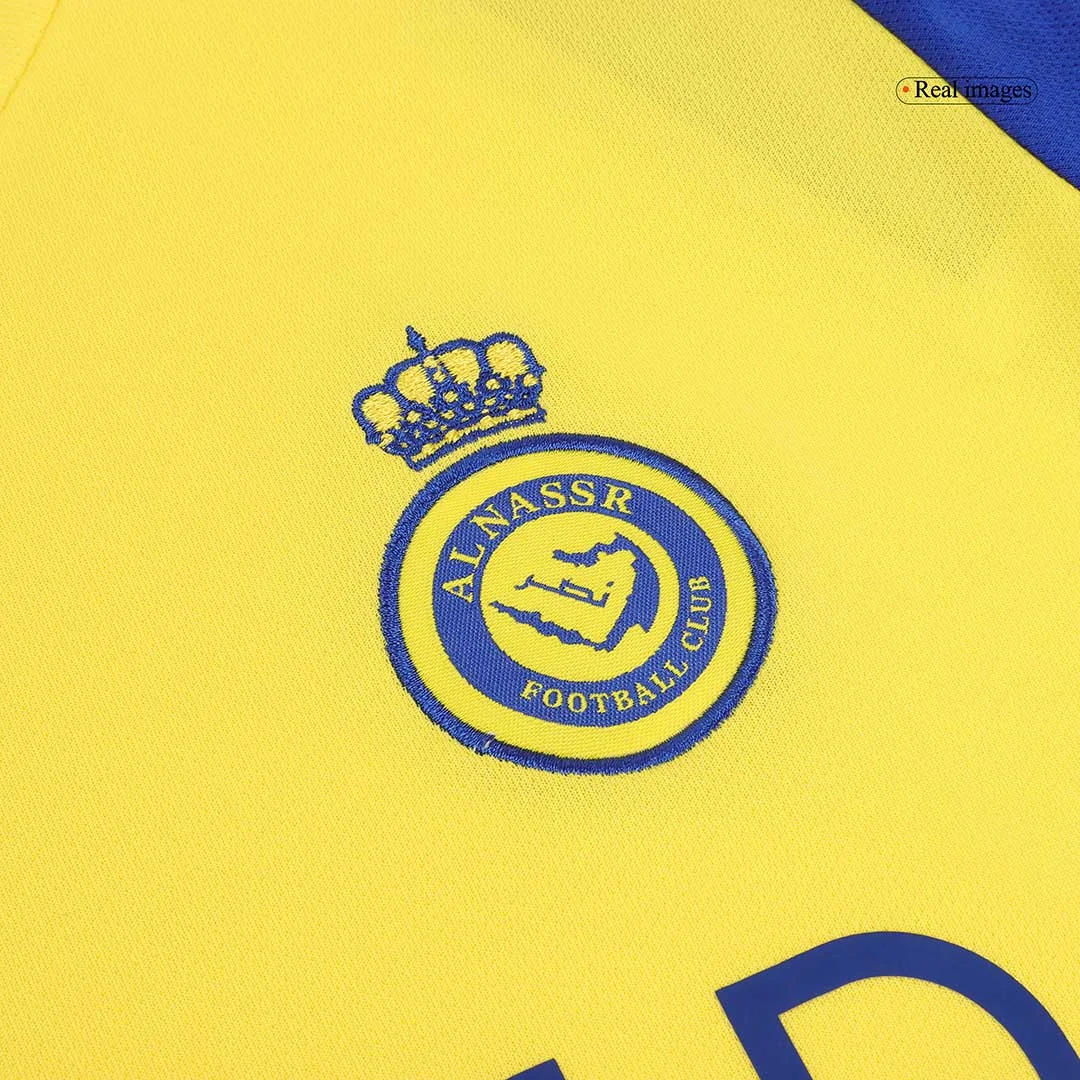 Al Nassr Home Kids Soccer Jerseys Kit