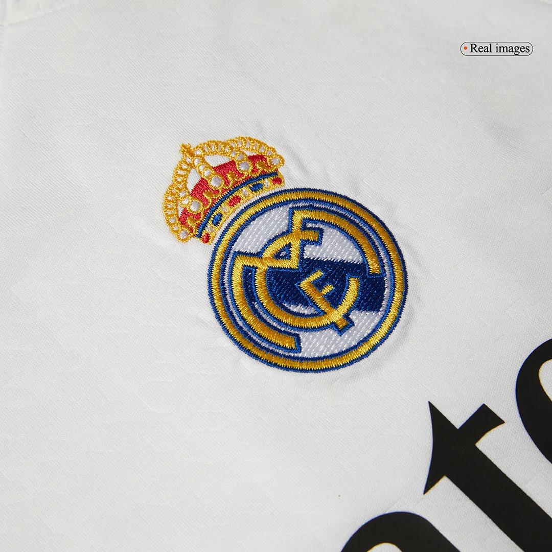 MBAPPÉ #9 Real Madrid Home Kids Soccer Jerseys Kit