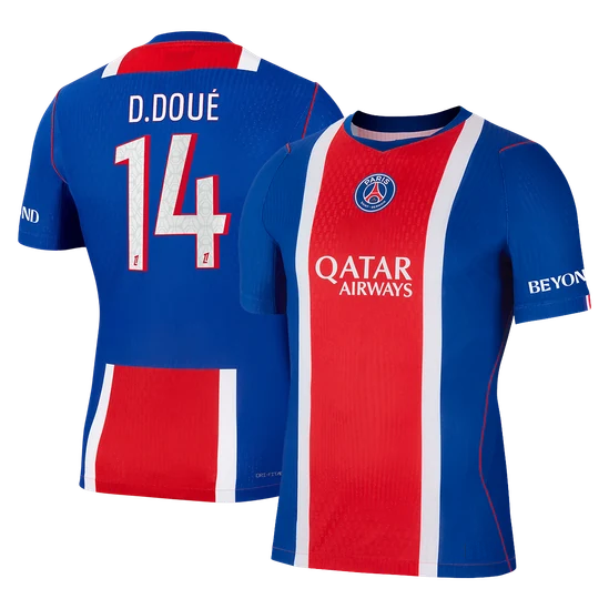 D. DOUÉ #14 PSG Home Player Version Jersey 2026/27