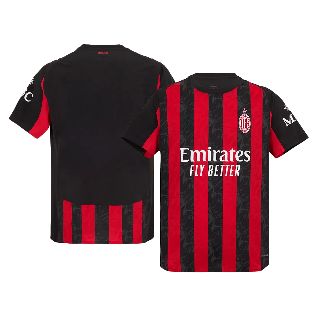 AC Milan Home Authentic Soccer Jersey 2025/26