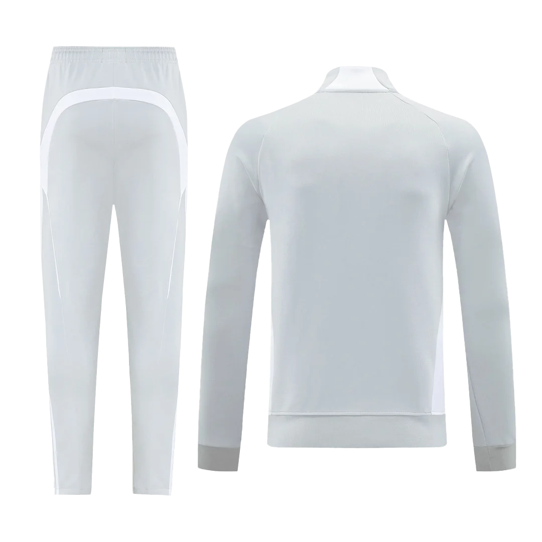 Real Madrid Jacket Tracksuit 2025/26 Gray
