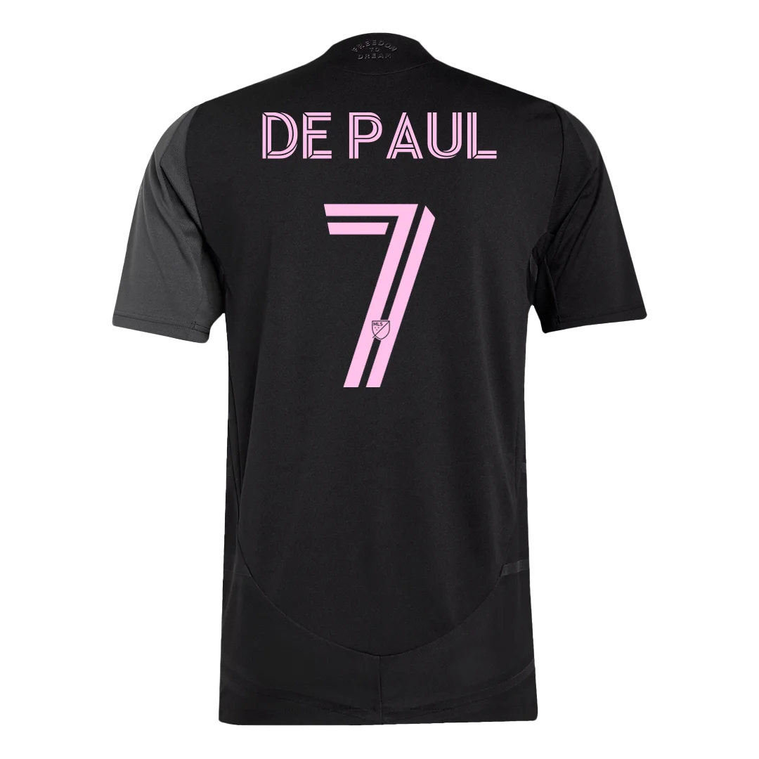DE PAUL #7 Inter Miami CF Away Authentic Soccer Jersey 2025