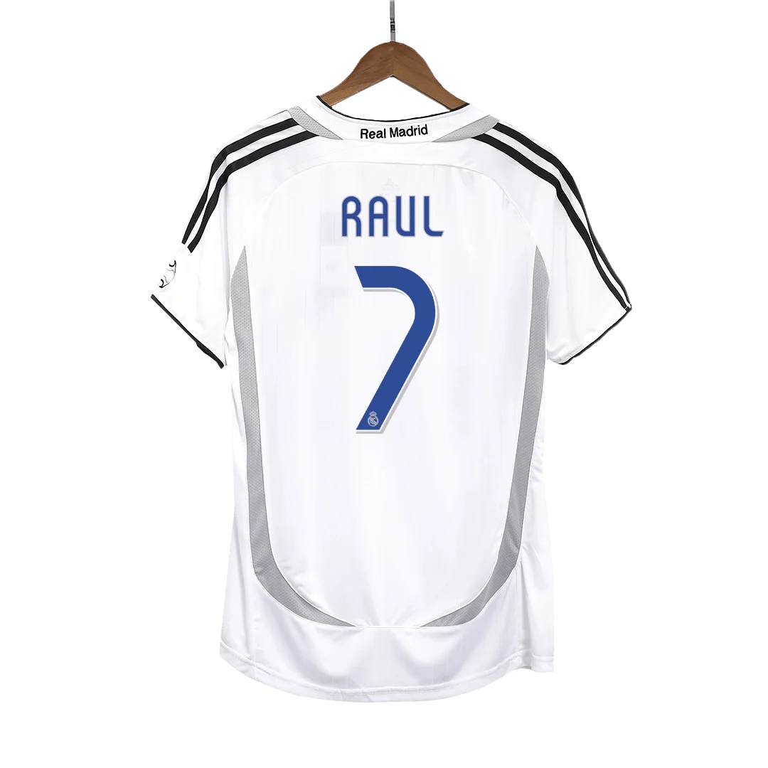 Retro Soccer Jersey RAUL #7 Real Madrid Home 2006/07