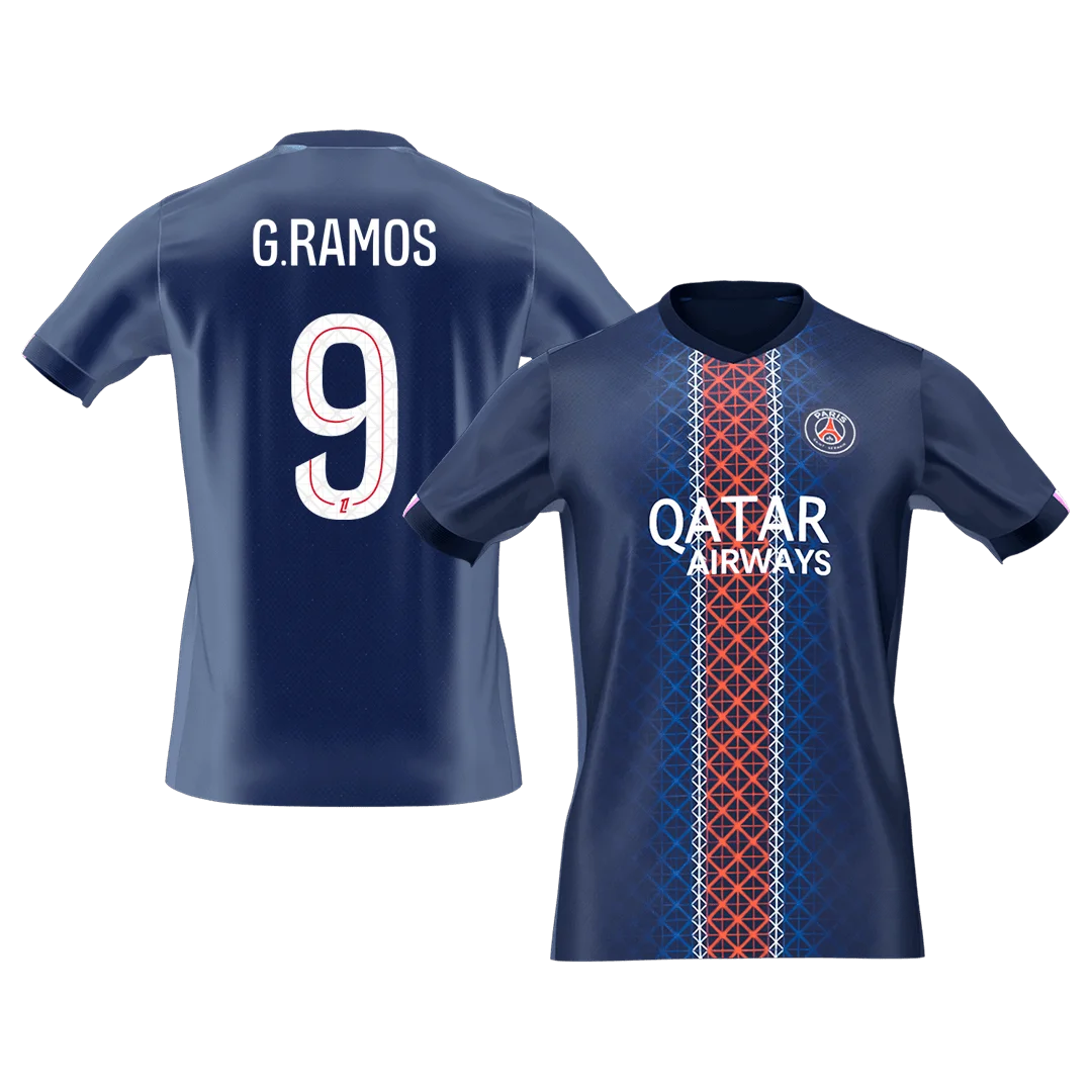 G.RAMOS #9 PSG Home Soccer Jersey 2025/26
