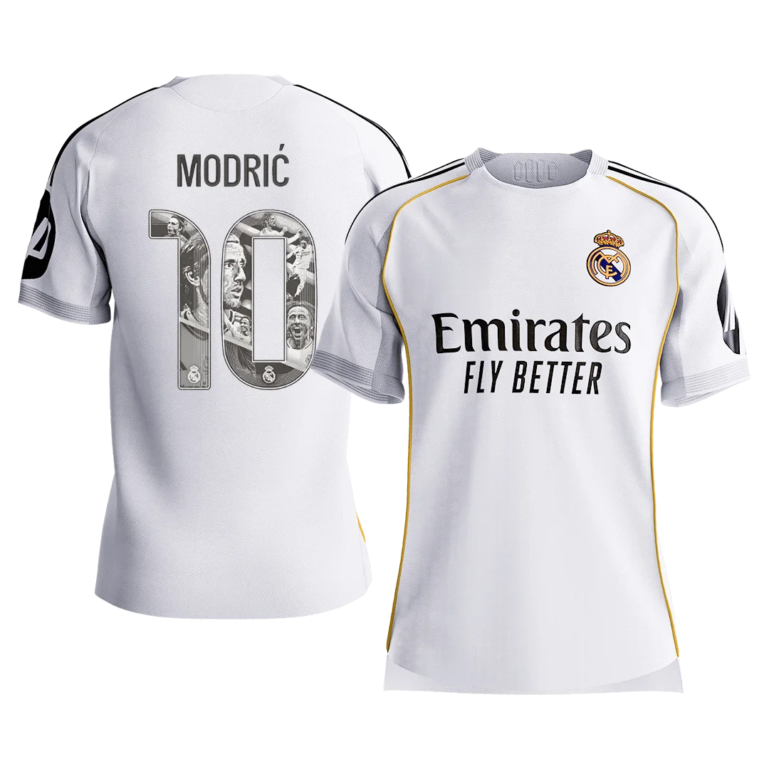 MODRIĆ Special #10 Real Madrid Home Special Player Version Jersey 2025/26