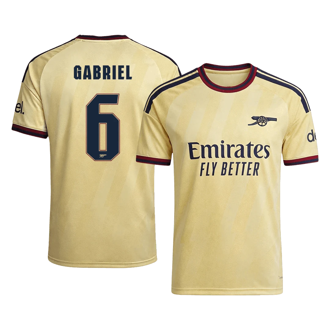GABRIEL #6 Arsenal Third Away Soccer Jersey 2026/27 -UCL