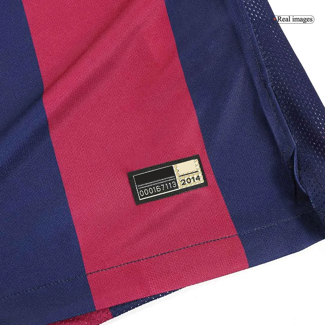 Retro Soccer Jersey NEYMAR JR #11 Barcelona Home 2014/15