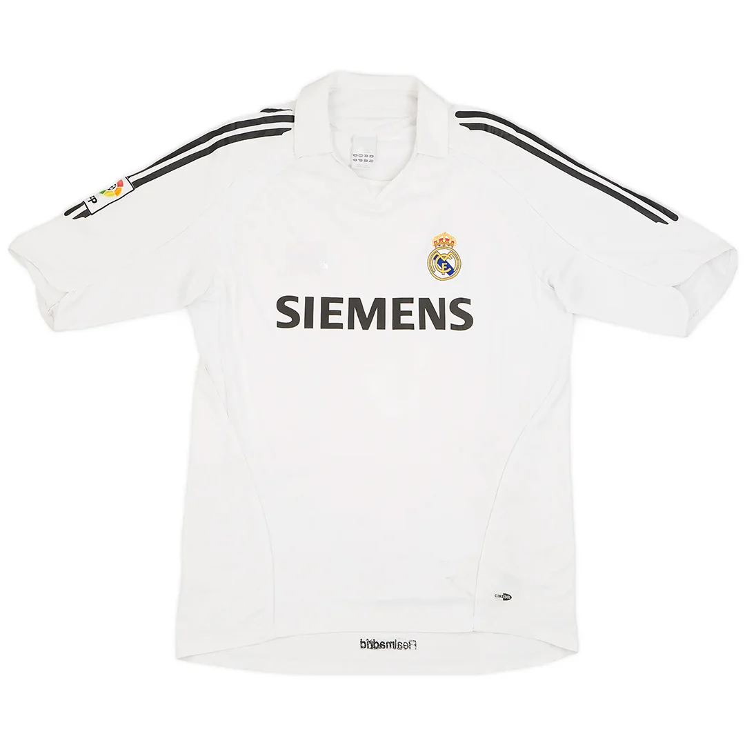 Retro Soccer Jersey Real Madrid Home 2005/06
