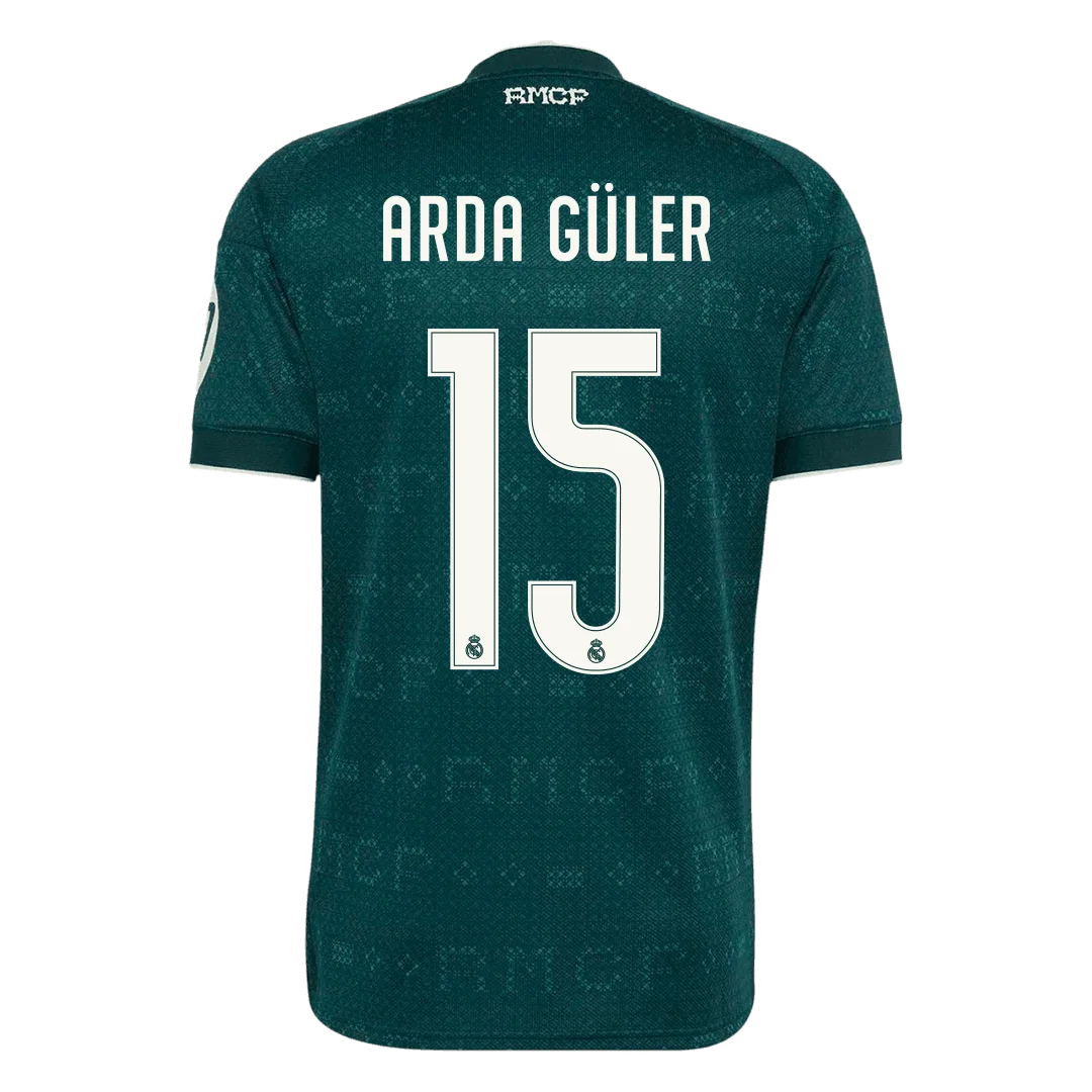 ARDA GÜLER #15 Real Madrid Away Soccer Jersey 2026/27