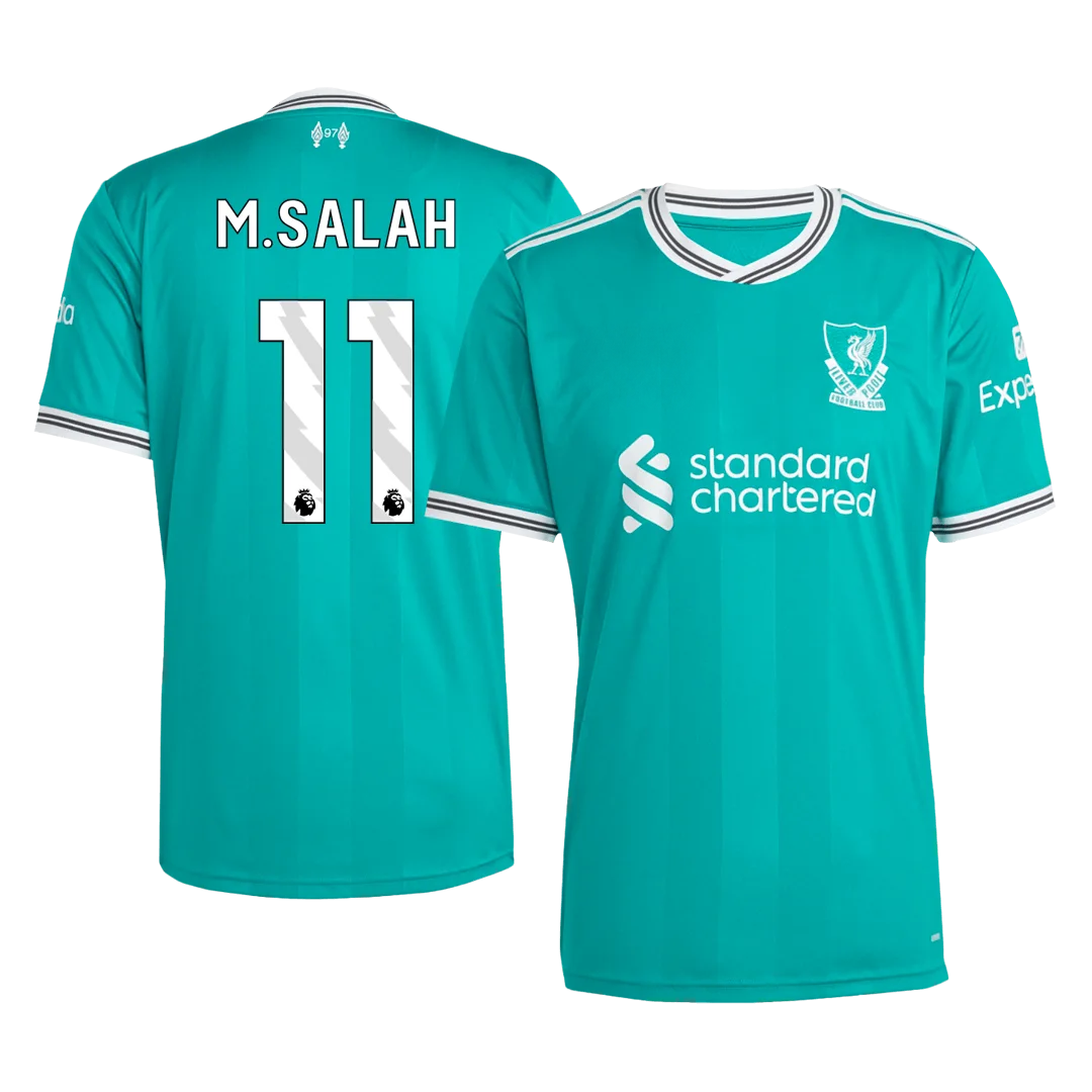 M.SALAH #11 Liverpool Third Away Soccer Jersey 2025/26