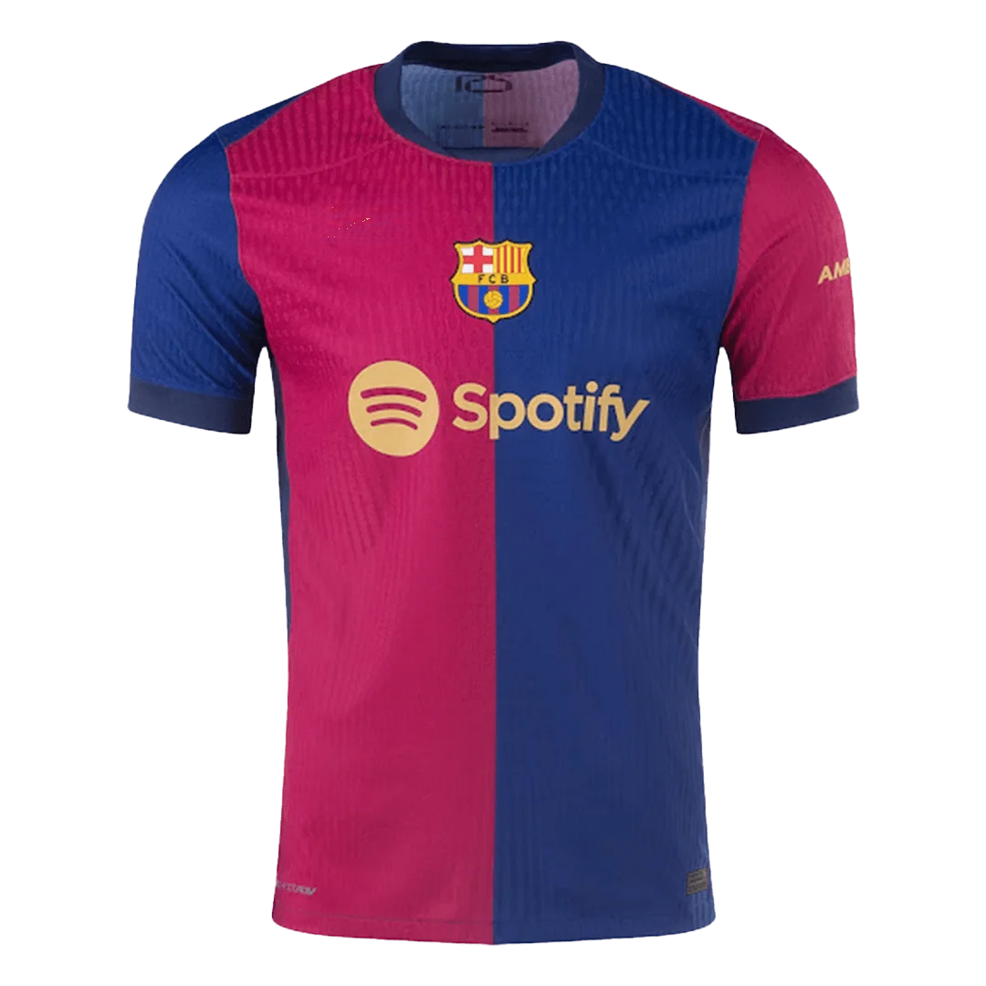LAMINE YAMAL #19 Barcelona Home Player Version Jersey – UCL