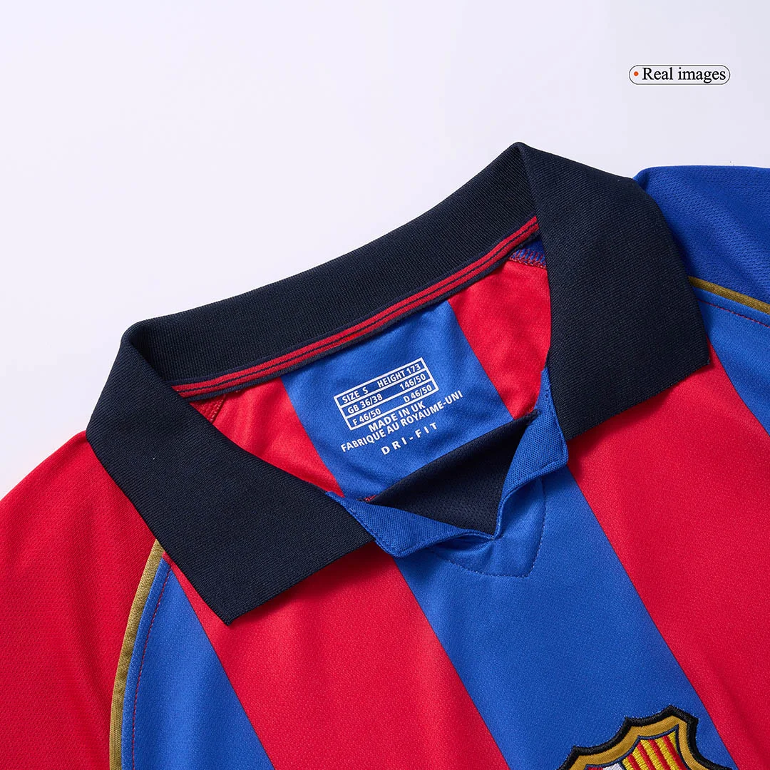Retro Soccer Jersey Barcelona Home 2001/02