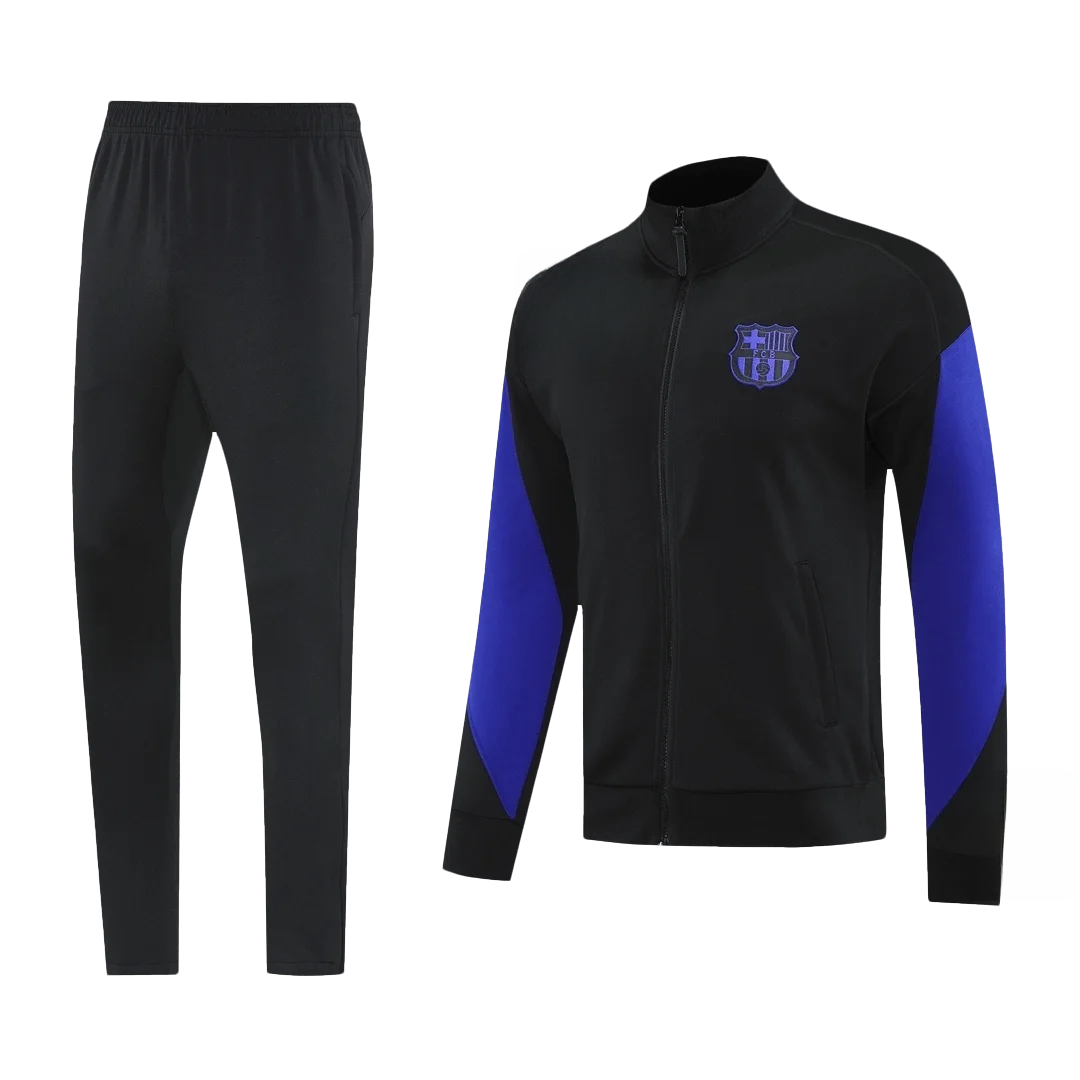 Barcelona Jacket Tracksuit 2025/26 Black&Purple