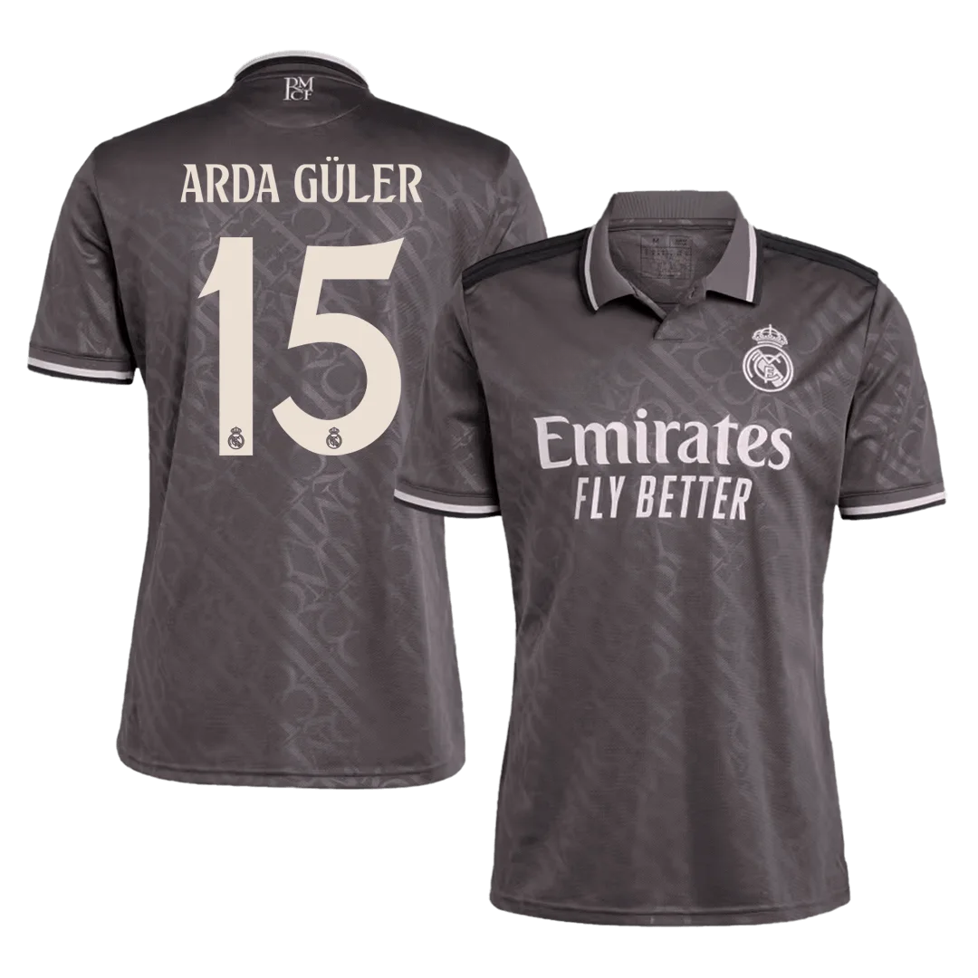 ARDA GÜLER #15 Real Madrid Third Away Soccer Jersey