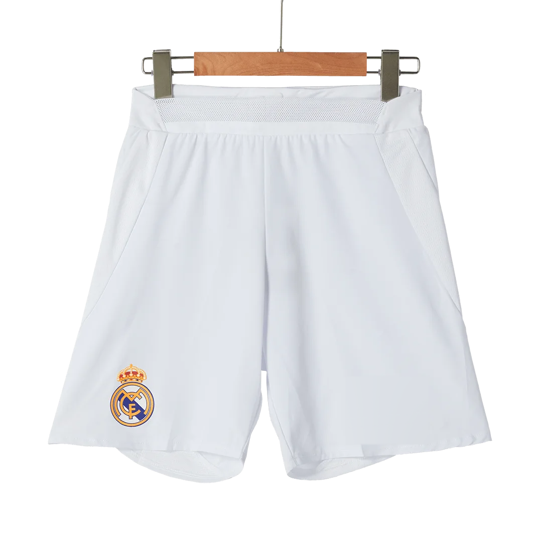 Real Madrid Home Player Version Soccer Shorts