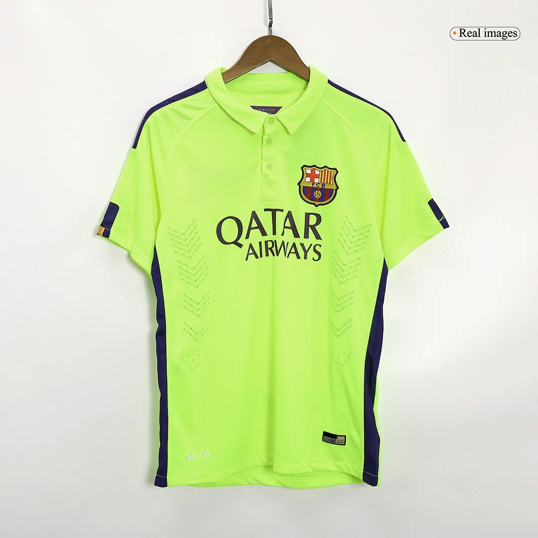 Retro Soccer Jersey Barcelona Third Away 2014/15