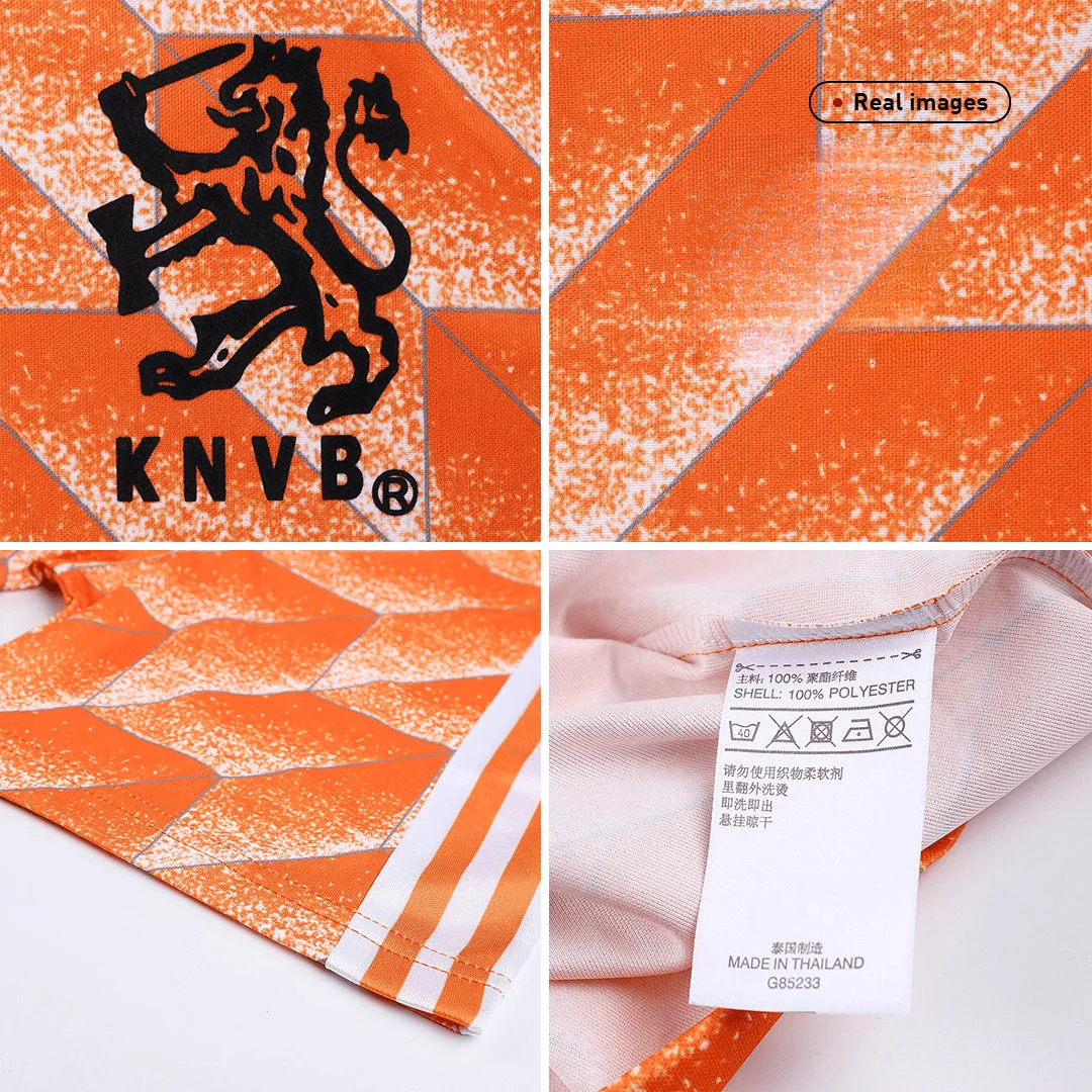 Rétro Maillot de football Pays-Bas Domicile 1988
