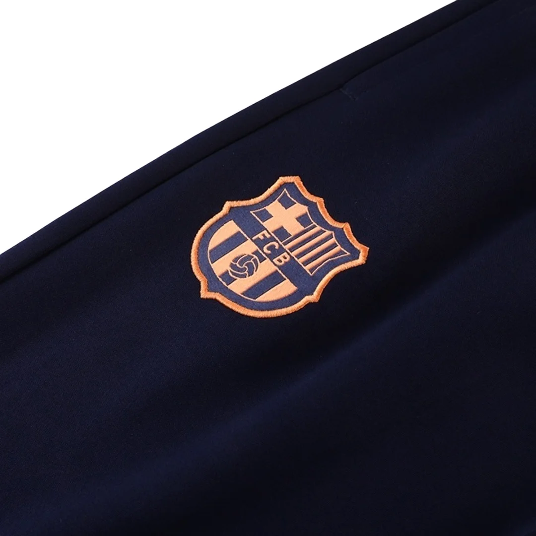 Barcelona Jacket Tracksuit 2025/26 Navy&Orange