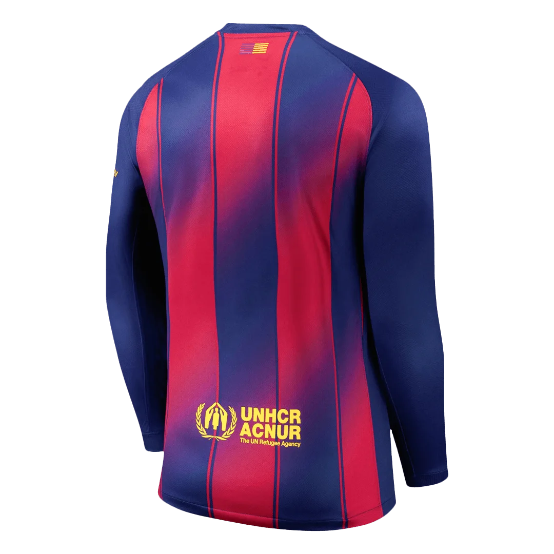 Barcelona Home Long Sleeve Jersey 2025/26