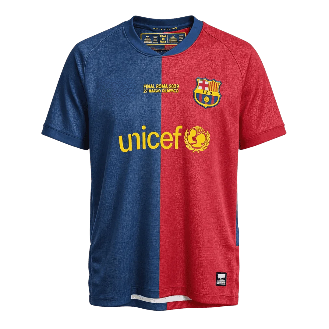 Retro Soccer Jersey Barcelona Home 2008/09 - UCL Final
