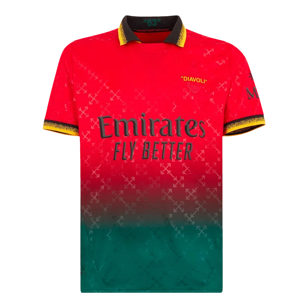 AC Milan Fourth Away Goalkeeper Soccer Jersey Red