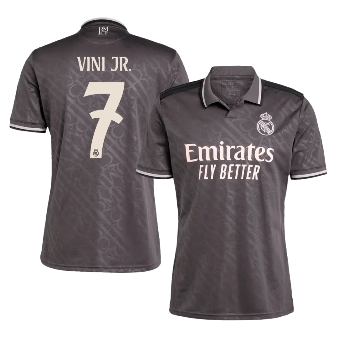 VINI JR. #7 Real Madrid Third Away Soccer Jersey