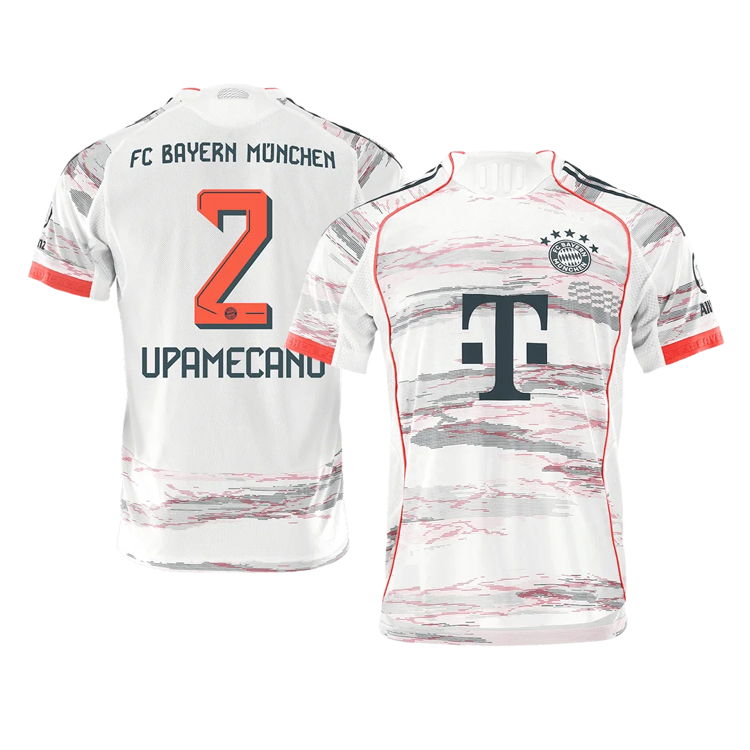 UPAMECANO #2 Bayern Munich Away Player Version Jersey 2025/26