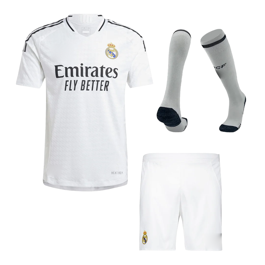 Real Madrid Home Player Version Jerseys Full Kit