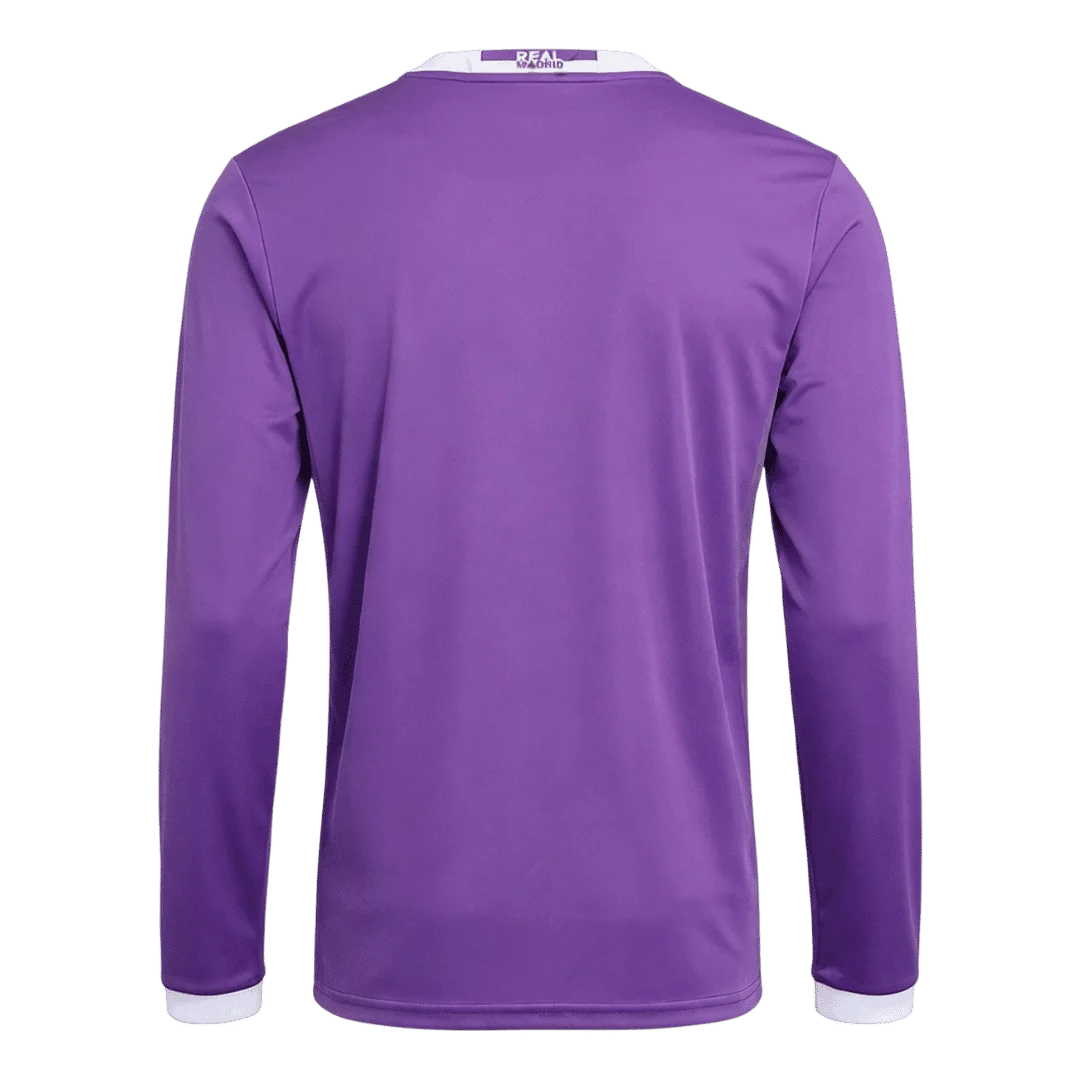 Retro Soccer Jersey Real Madrid Away Long Sleeve 2016/17