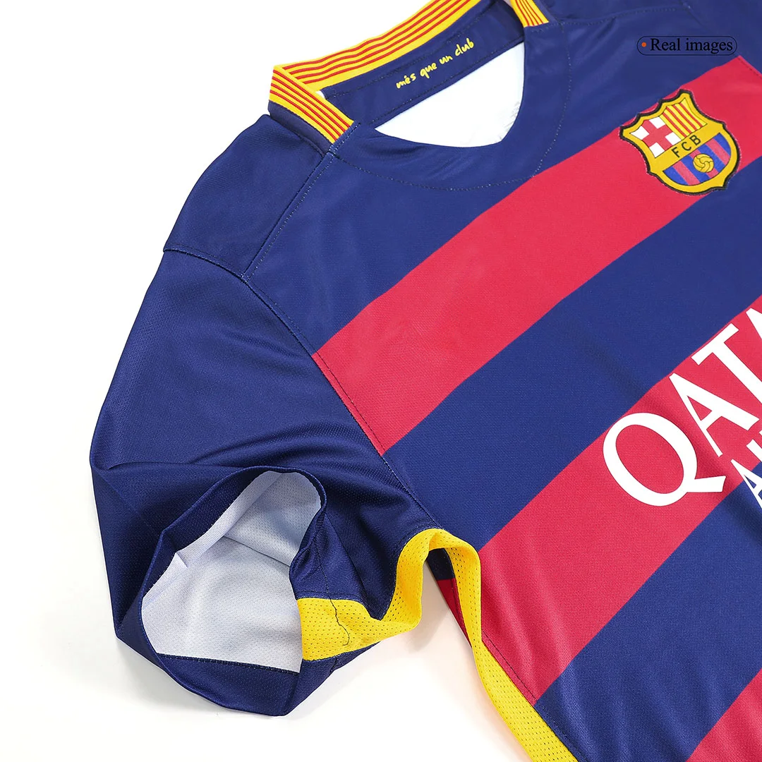 Retro Soccer Jersey Barcelona Home 2015/16