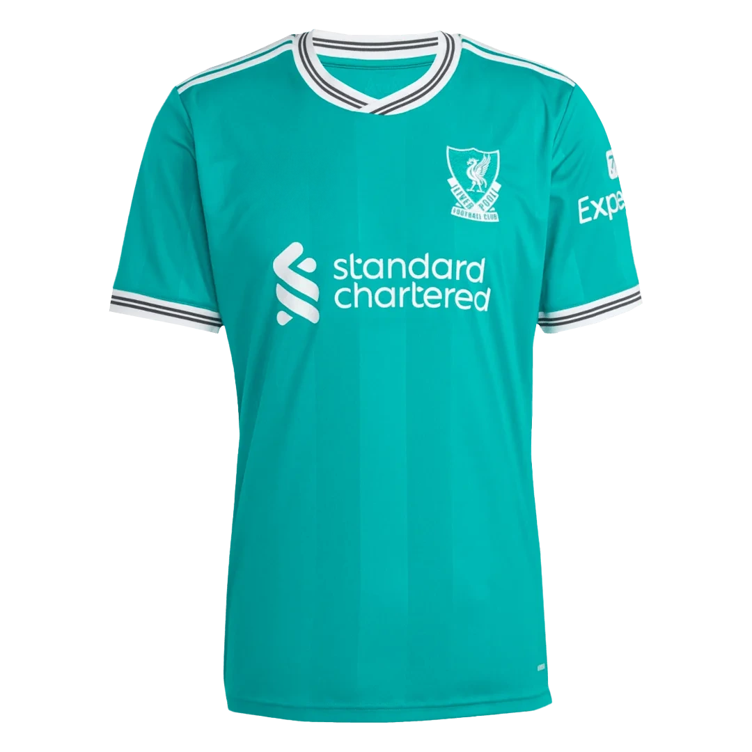 M.SALAH #11 Liverpool Third Away Soccer Jersey 2025/26