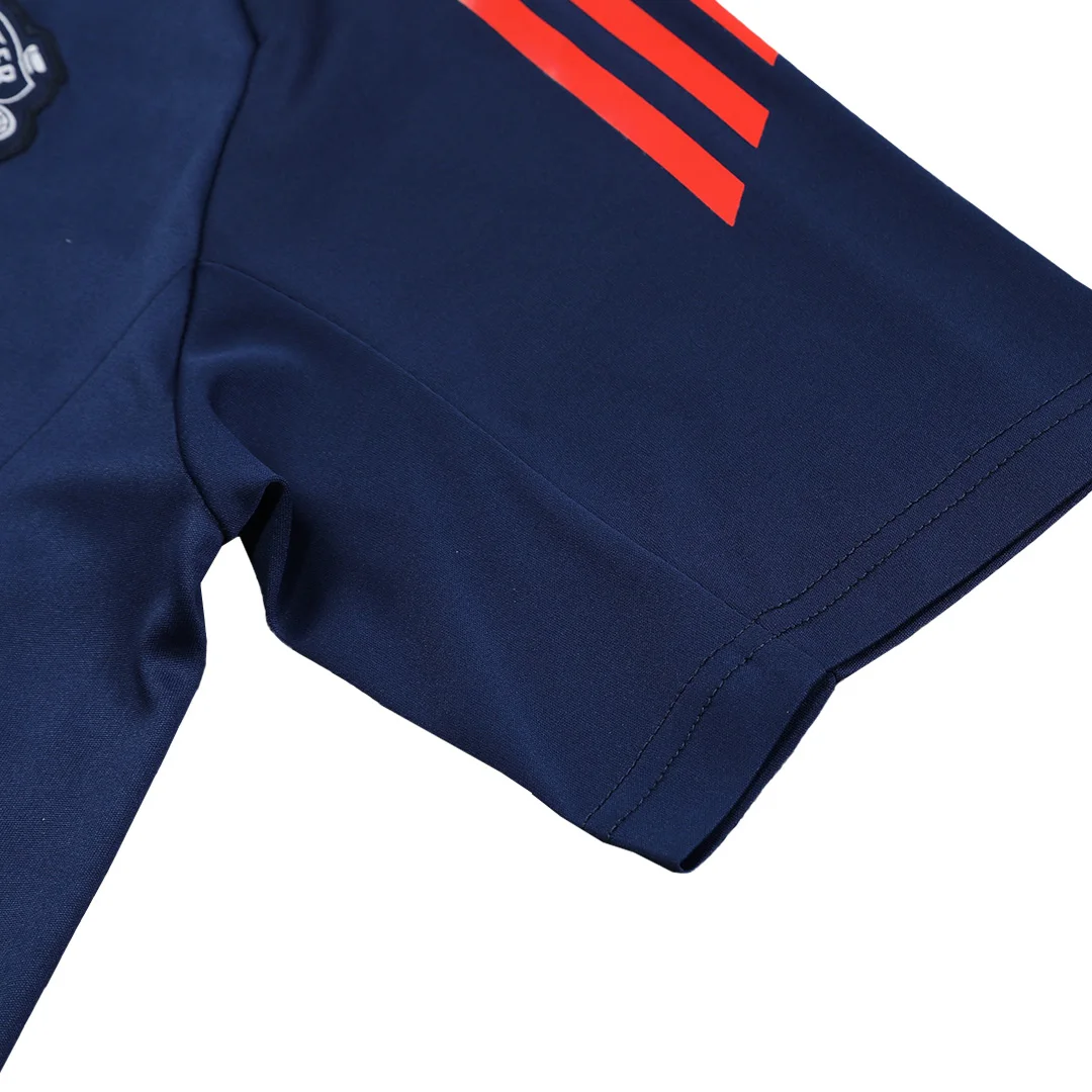 Manchester United Pre-Match Soccer Jersey Navy