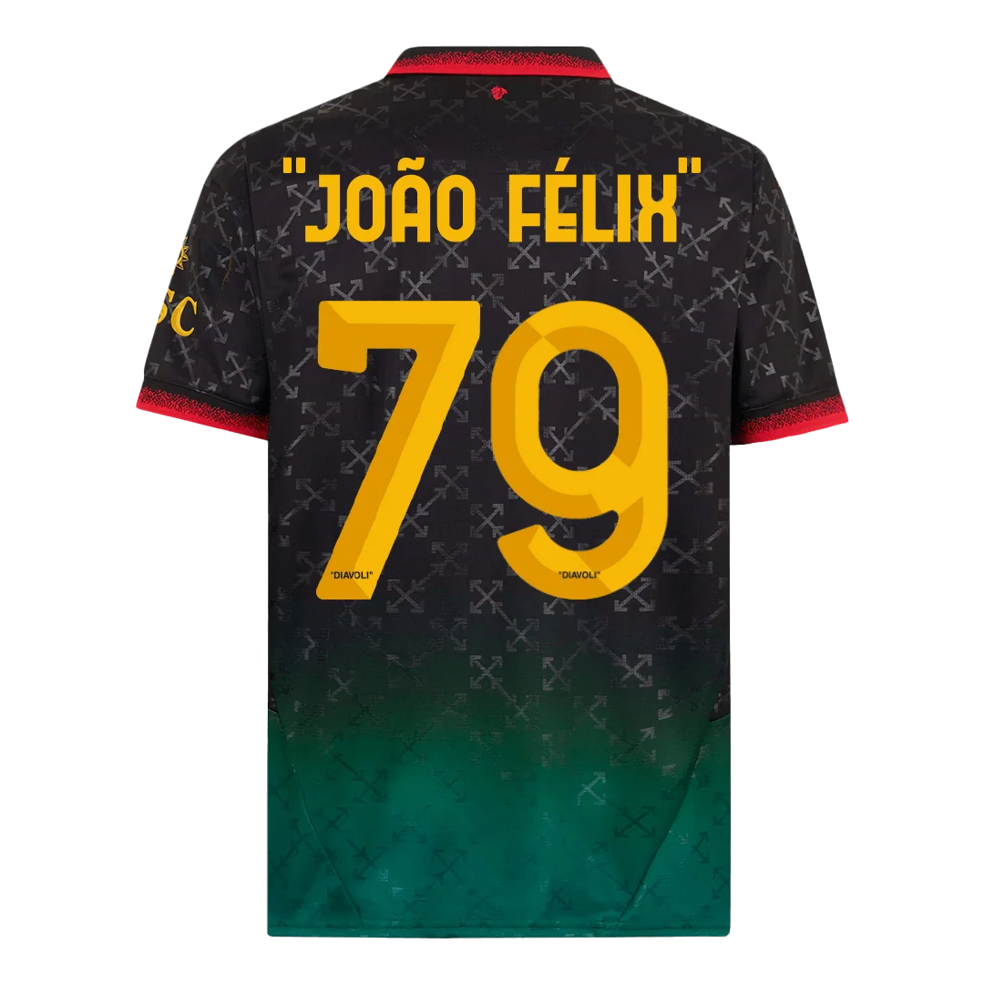 “JOÃO FÉLIX” #79 AC Milan Fourth Away Soccer Jersey