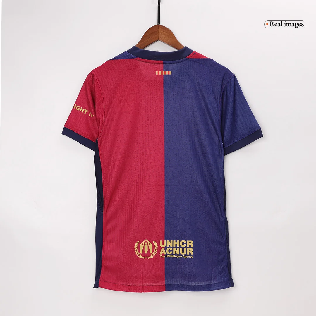 LAMINE YAMAL #19 Barcelona Home Player Version Jersey – UCL
