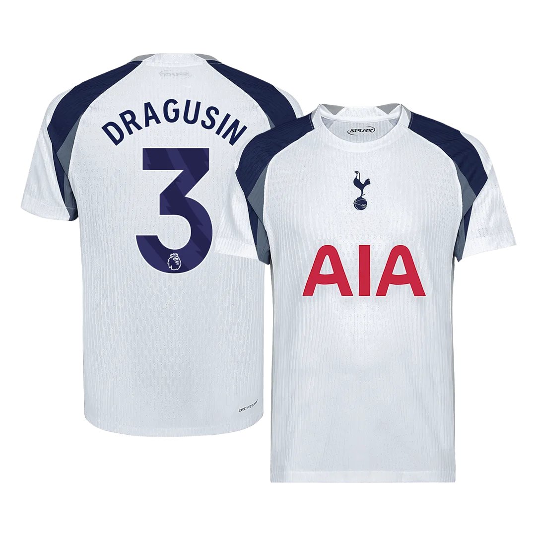 DRAGUSIN #3 Tottenham Hotspur Home Player Version Jersey 2025/26