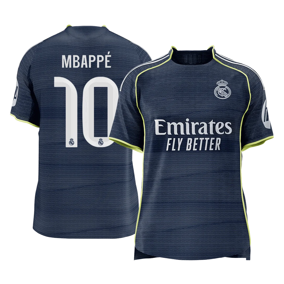 MBAPPÉ #10 Real Madrid Away Player Version Jersey 2025/26