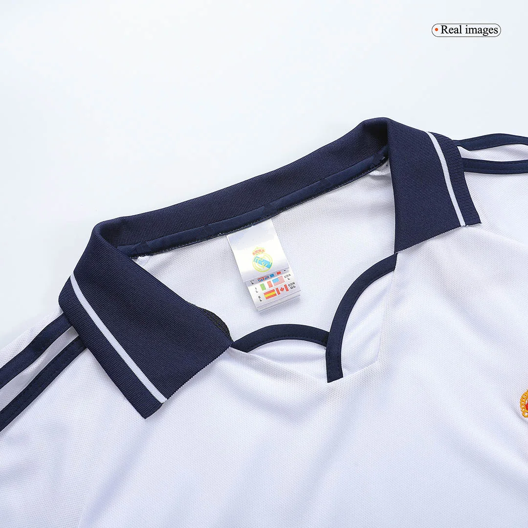 Retro Soccer Jersey Real Madrid Home 2000/01