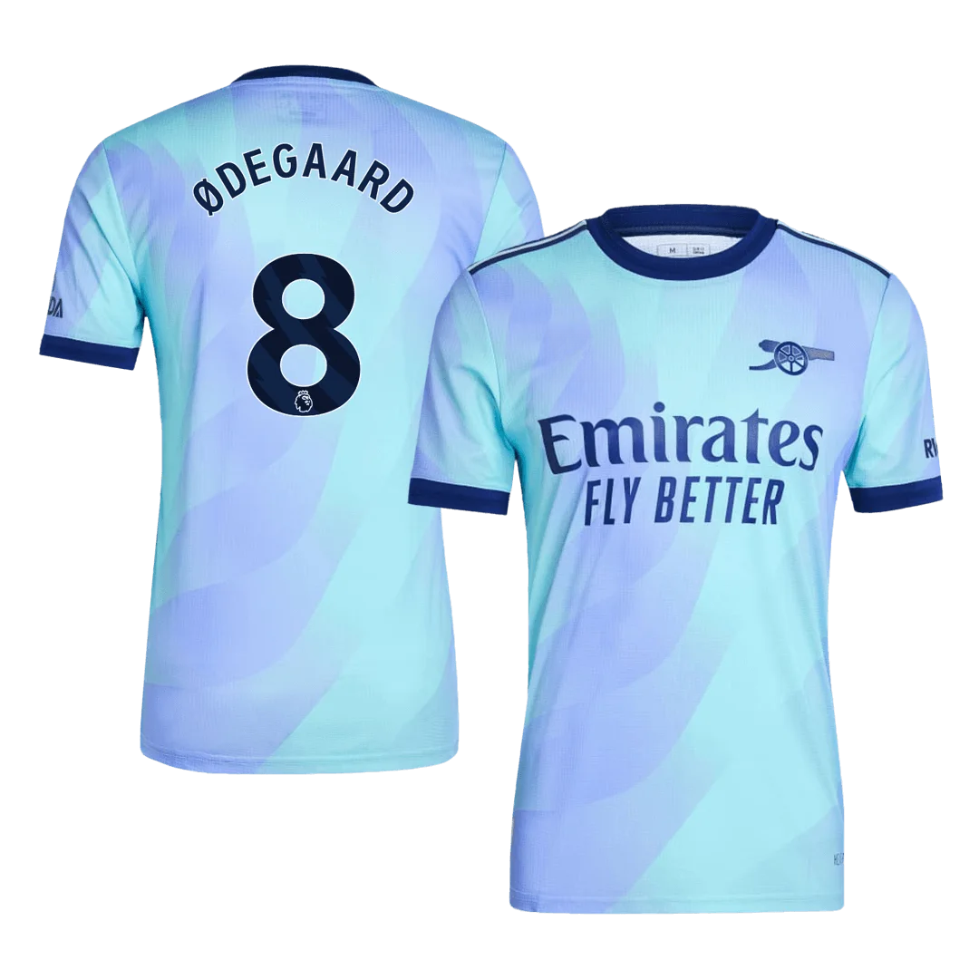 ØDEGAARD #8 Arsenal Third Away Player Version Jersey
