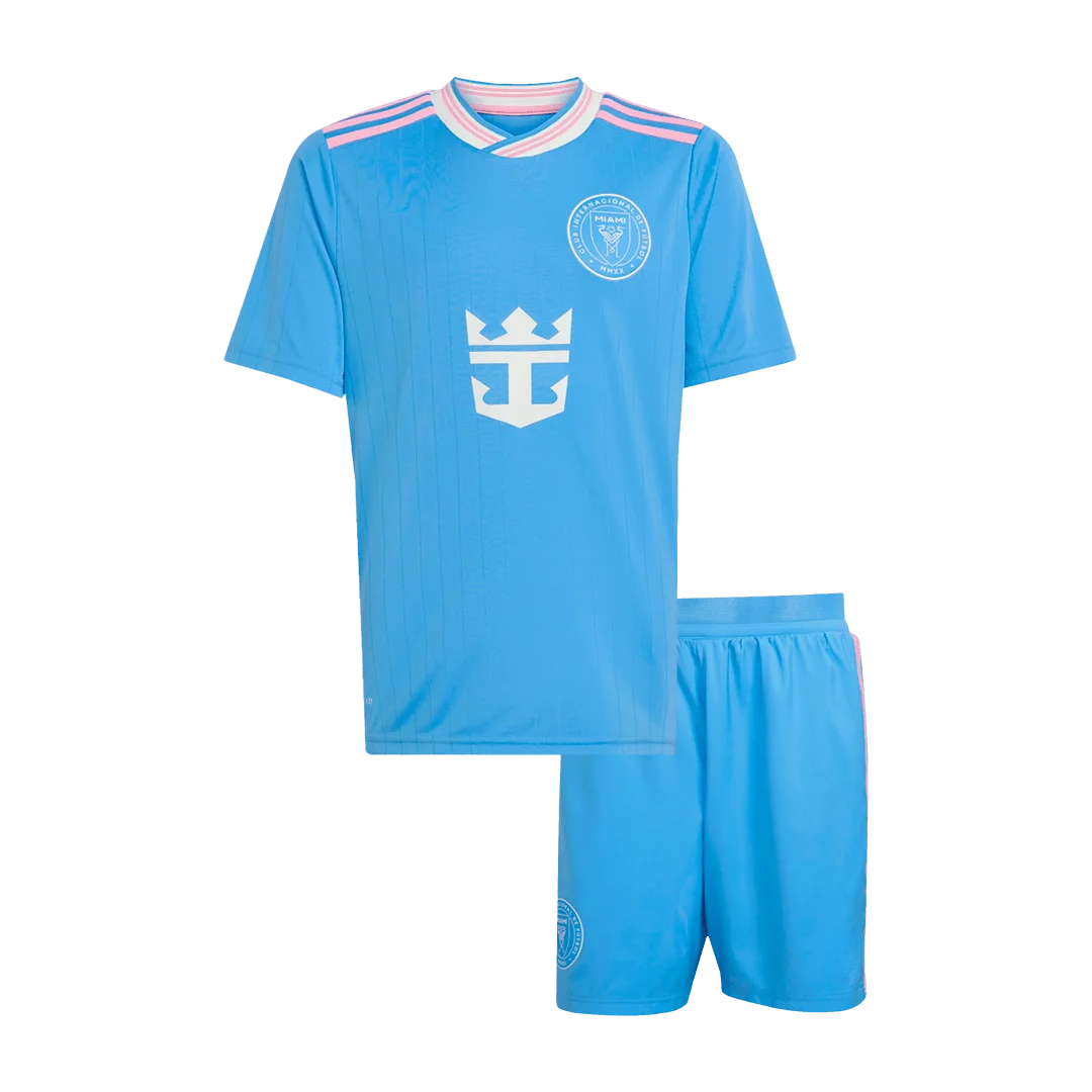 Inter Miami CF Third Away Kids Soccer Jerseys Kit 2025