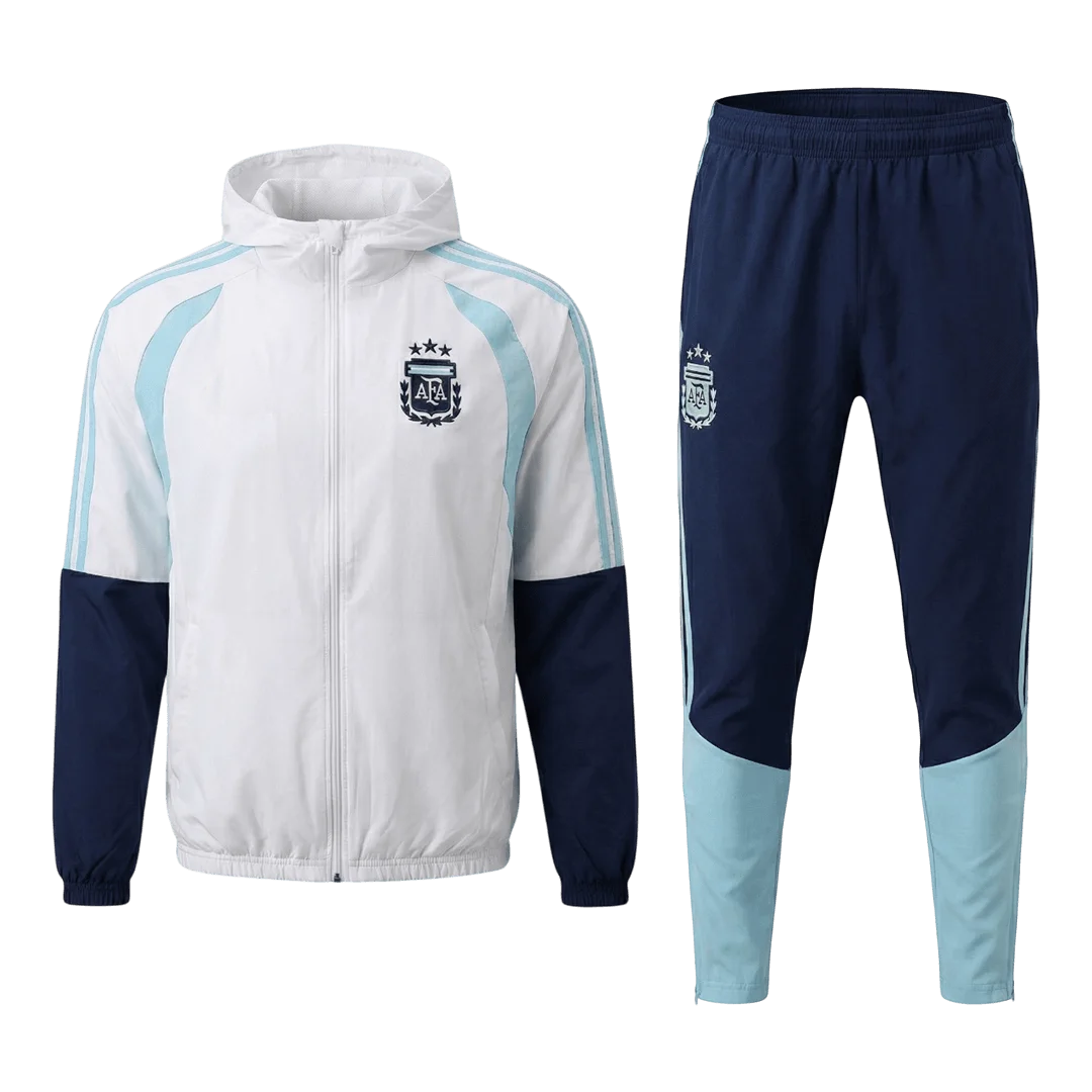 Chándal con capucha de Argentina 2026 – blanco
