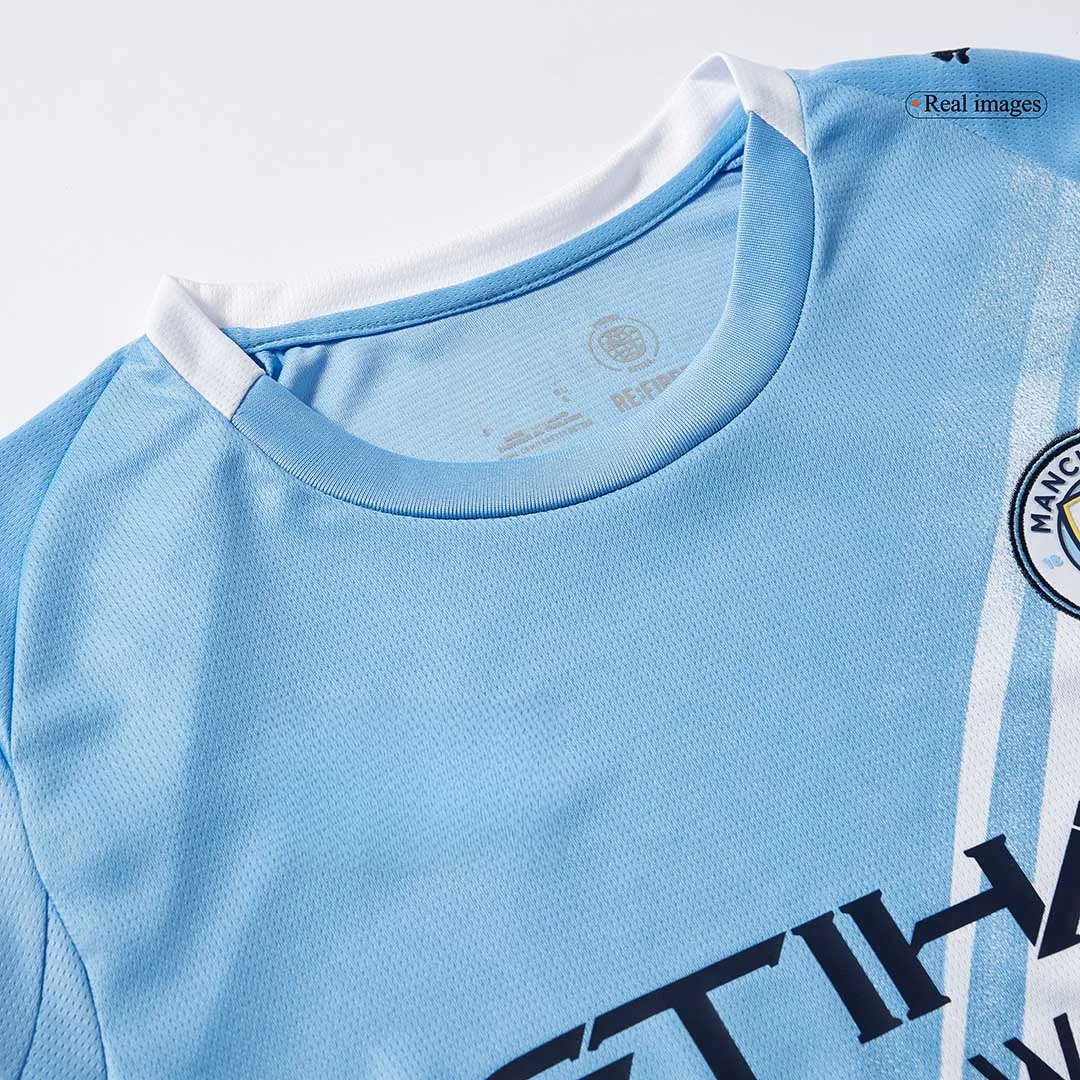 Manchester City Home Long Sleeve Jersey 2025/26