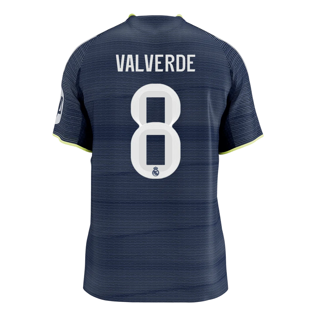 VALVERDE #8 Real Madrid Away Player Version Jersey 2025/26