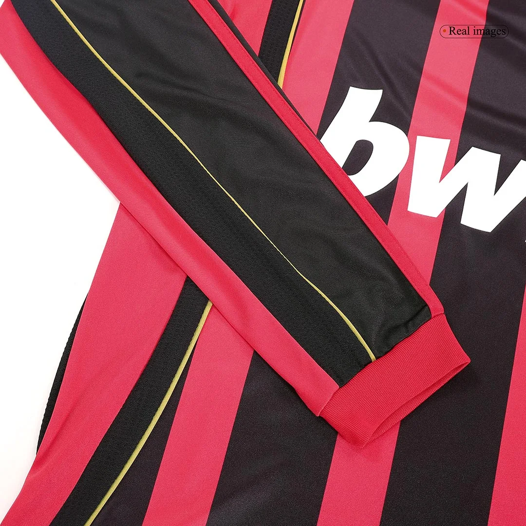 Retro Soccer Jersey AC Milan Home Long Sleeve 2006/07